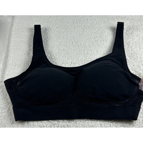 Shapermint Essentials Other - NWT Shapermint Essentials JOLINE 10024 Wireless Shaping Bra Black Size Small